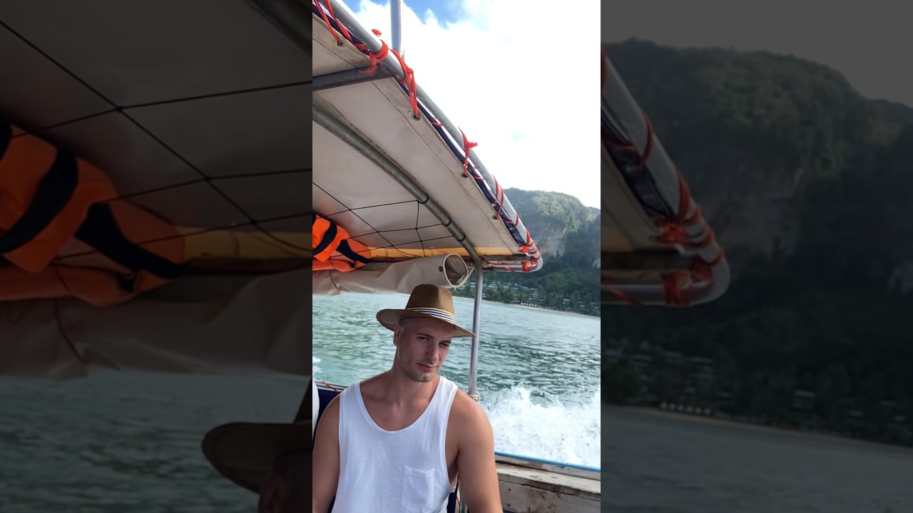 🇹🇭 Longtail Boat to Railay Beach Krabi Thailand 