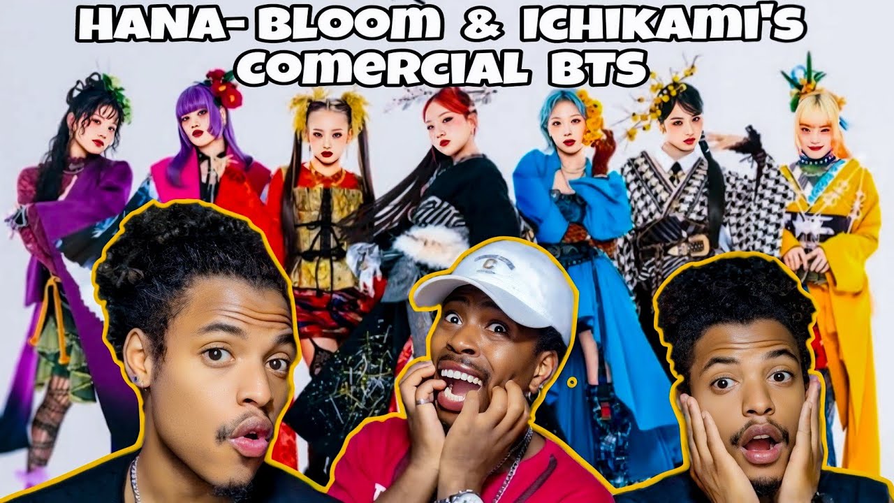 HANA / Bloom & Ichikami's Comercial BTS Reaction 