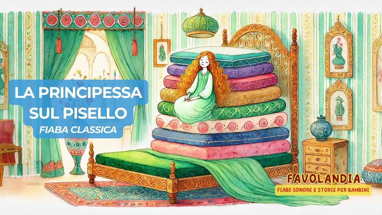 LA PRINCIPESSA SUL PISELLO - Fiaba Classica di Andersen