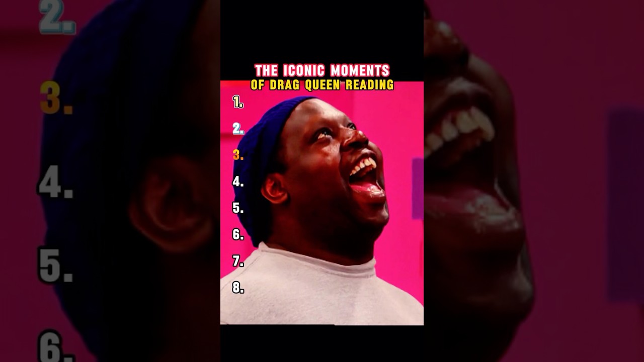 The iconic moments of drag queen Reading #rupaulsdragrace #dragrace #dragqueen #ranking