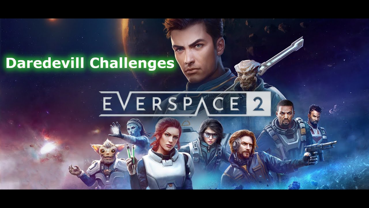 Everspace 2 - High-Risk area with no shield, no armor and no primary weapons (Daredevill Challenges)