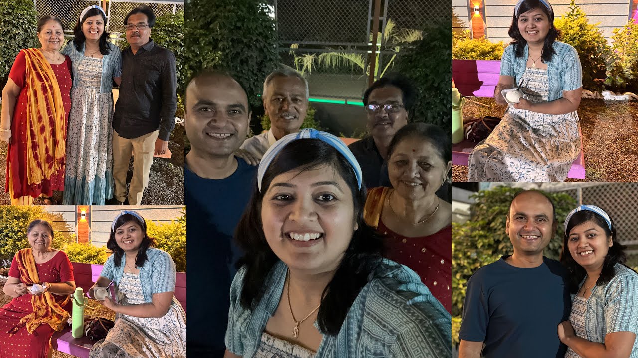 Family Time Continues | Temple Visit & Evening Out.. Mayke Ka Last Day..☺️ (Gujarati Vlog) 
