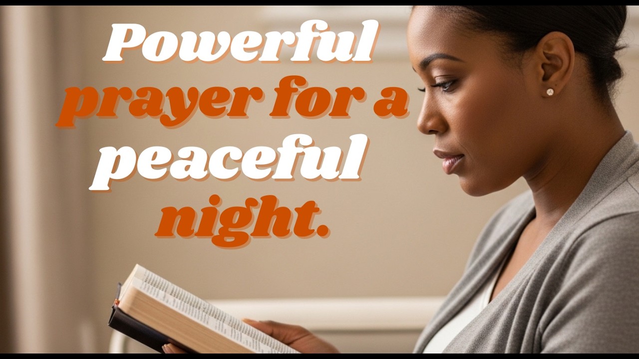 Sleep in God’s Peace Tonight | A Powerful Prayer for the Weary and Restless Heart