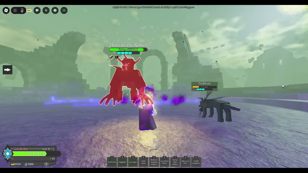 Arcane Lineage (Dark Wraith) Solo Thorian, the Rotten