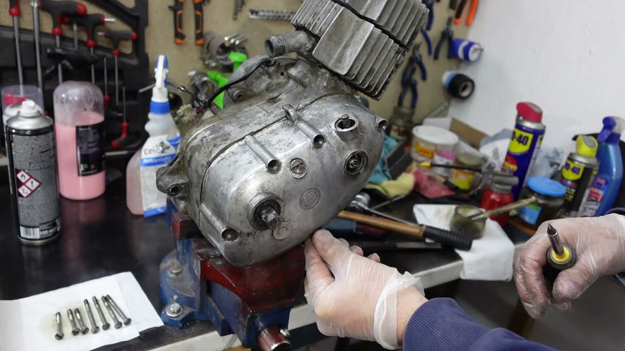 1º video desmontando puch carabela año 72