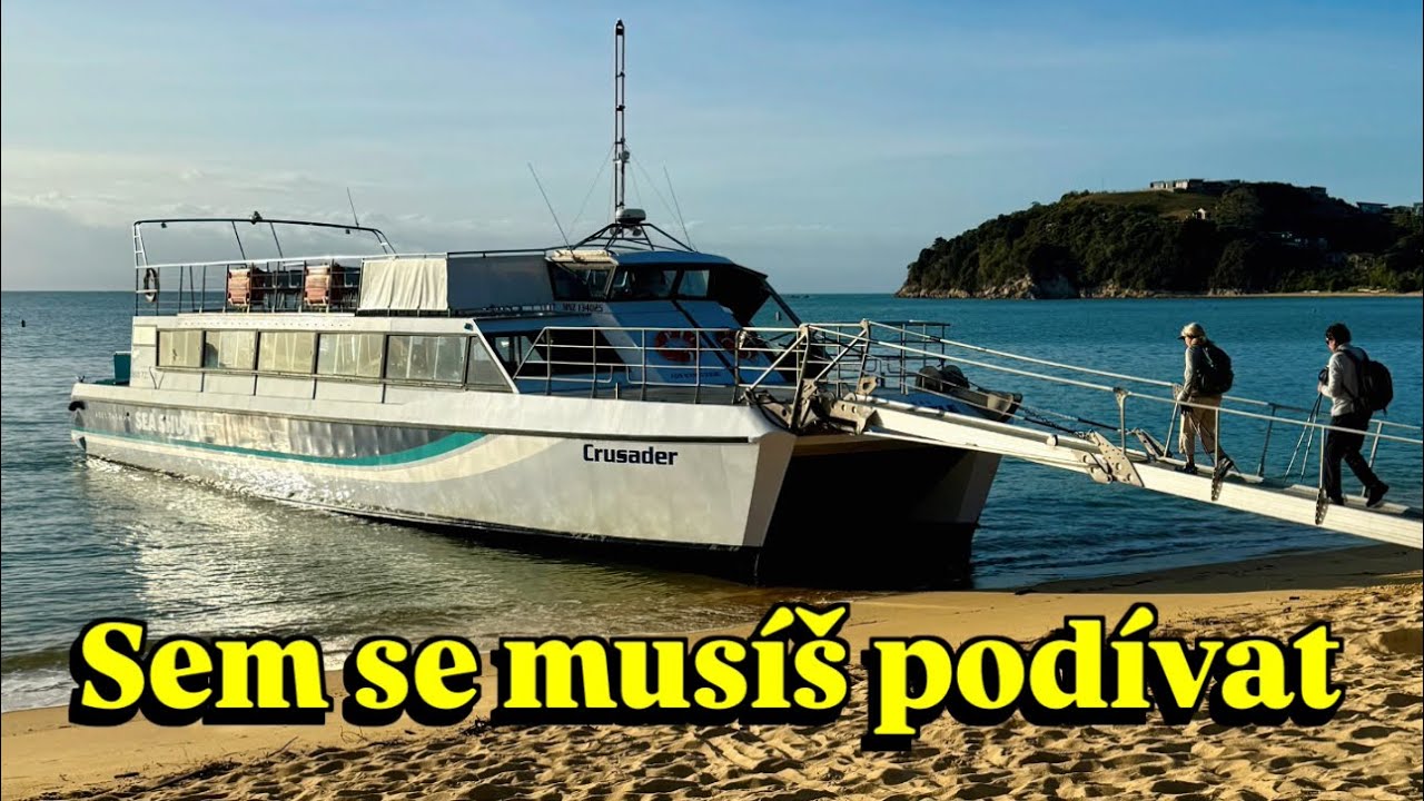 13. Plavba v NP Abel Tasman | Nový Zéland