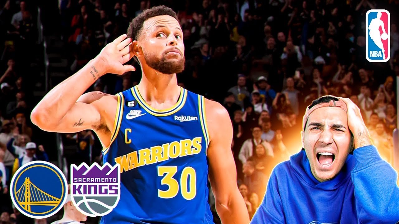 ¿QUÉ HACE CURRY?👽🔥 47 PUNTOS y 7 TRIPLES del CHEF... - WARRIORS vs KINGS (8/11/22)