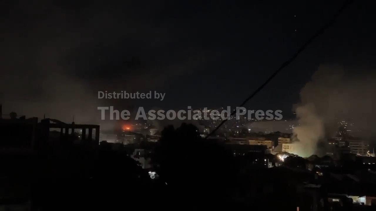 Israel fires on Lebanese capital Beirut