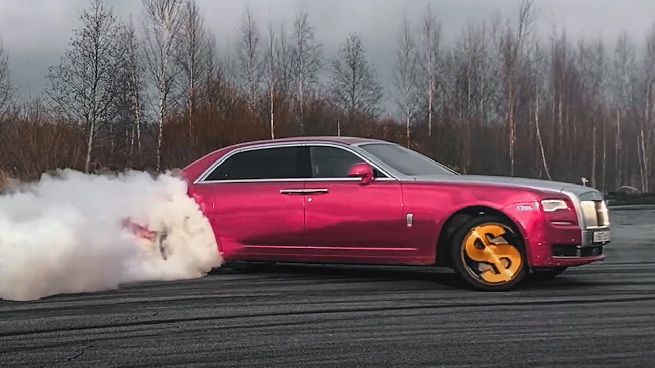 Самый дорогой дрифт в моей жизни! - Боком на Rolls-Royce на все бабки!