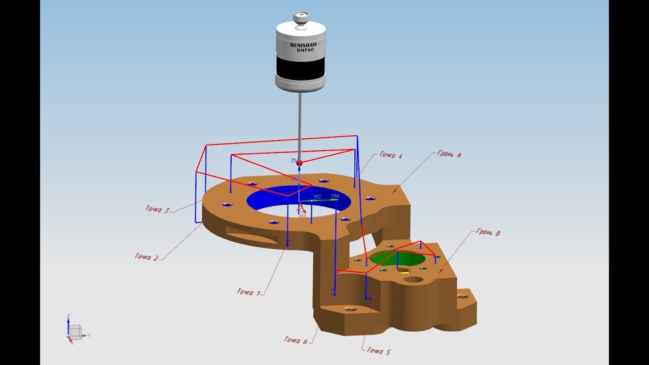 NX CAM. Измерение (Probing) в NX 8.5