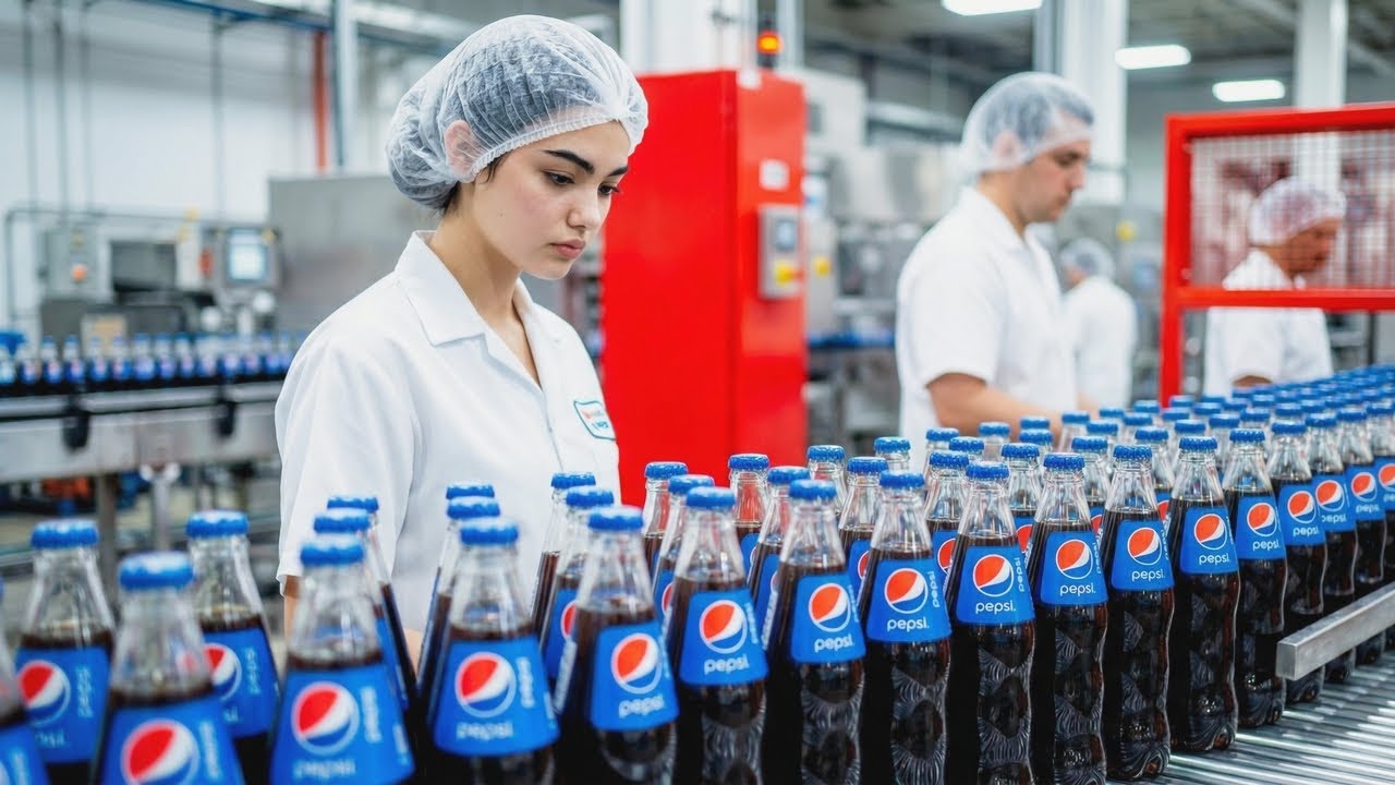 How Millions of Pepsi Bottles Are Made Daily | Mega Factory