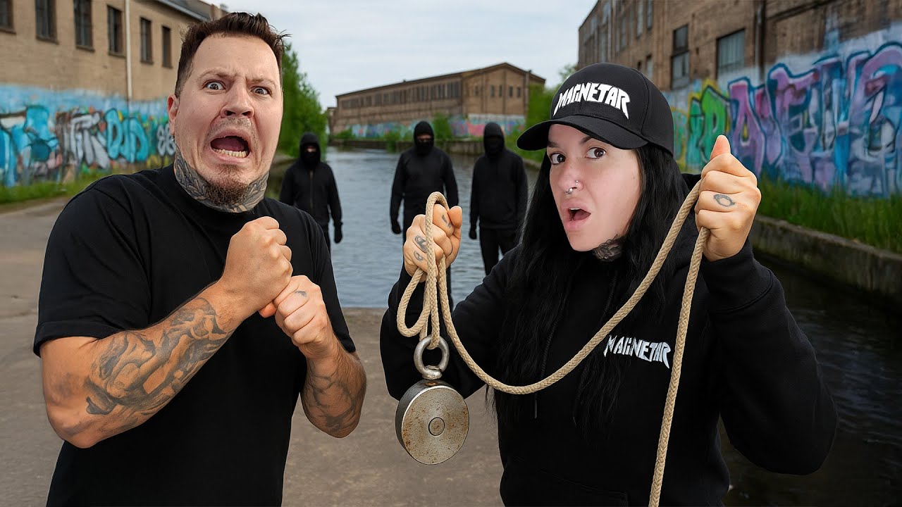 Vi Magnetfiskade i Ett Skumt Område