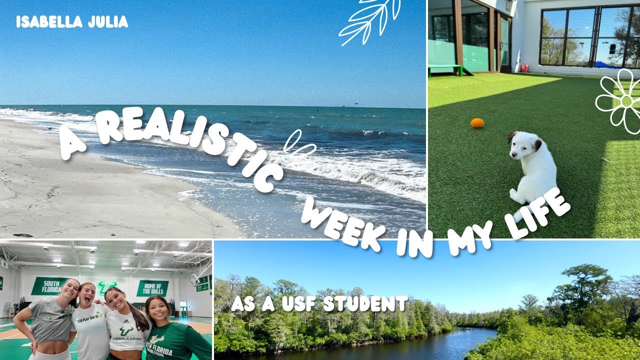 a realistic week in my life as a college student at USF
