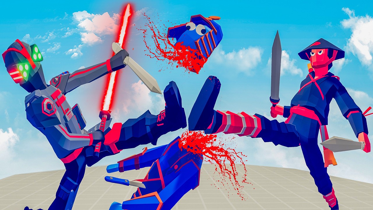 2x МАСТЕРА НИНДЗЯ против КАЖДОГО ОТРЯДА | Totally Accurate Battle Simulator-TABS