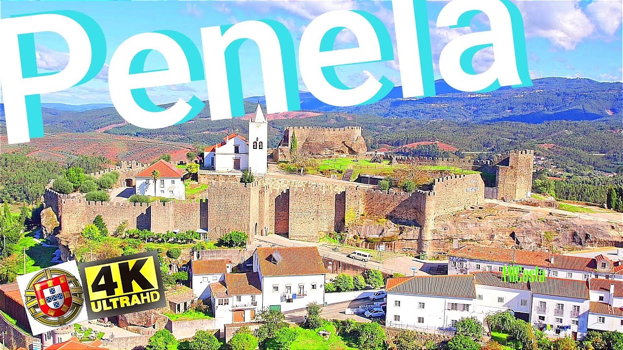 🇵🇹  Penela  🏰 Castelo da linha defensiva do Mondego   ..  Portugal    4K   UltraHD