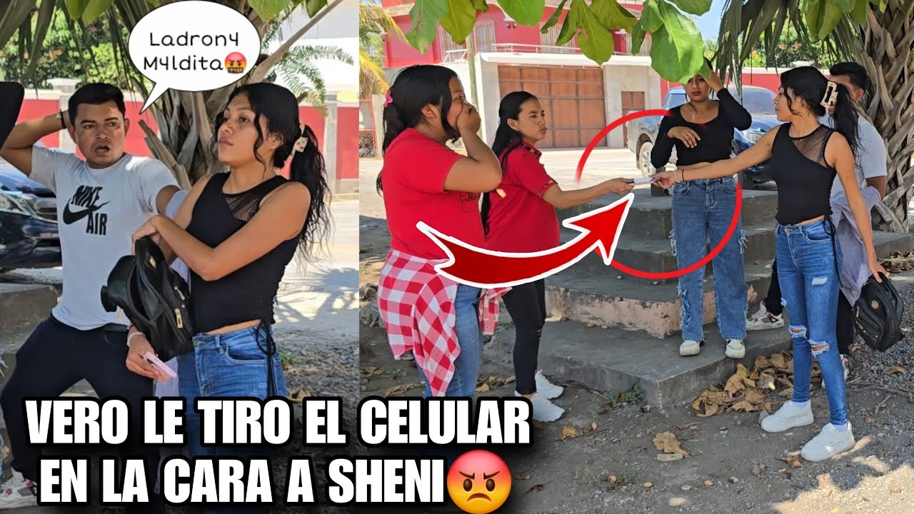 SHENI Ala Fuerz4 Le Quit0 El Celular A VERO y Le Hace Fuert3s Amen4zas😡😱Despues Del Part0 Nos Vemos🫢