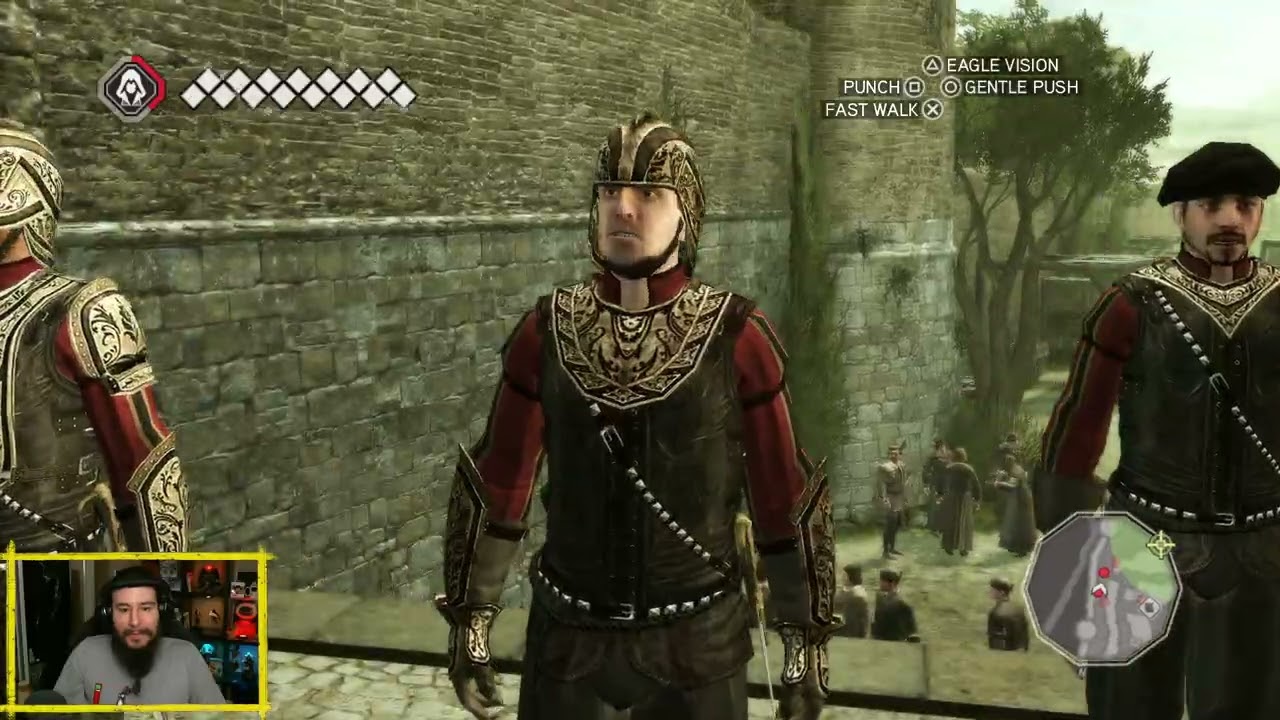 (AC2) (Part 3) Pay no attention to the guy in a hoodie, stabbing people~