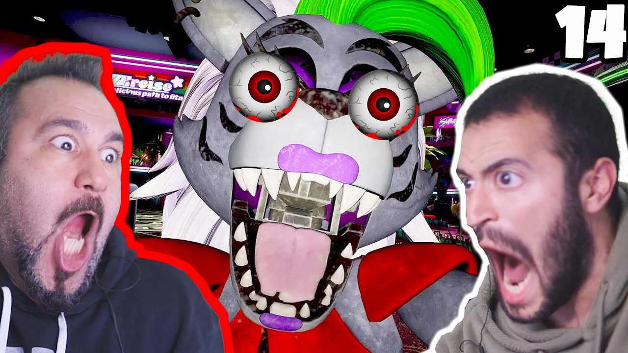 2 KİŞİ YAN YANA KORKMAYA DEVAM! GÜLE GÜLE ROXY|(Five Nights at Freddy's: Security Breach) BÖLÜM #14
