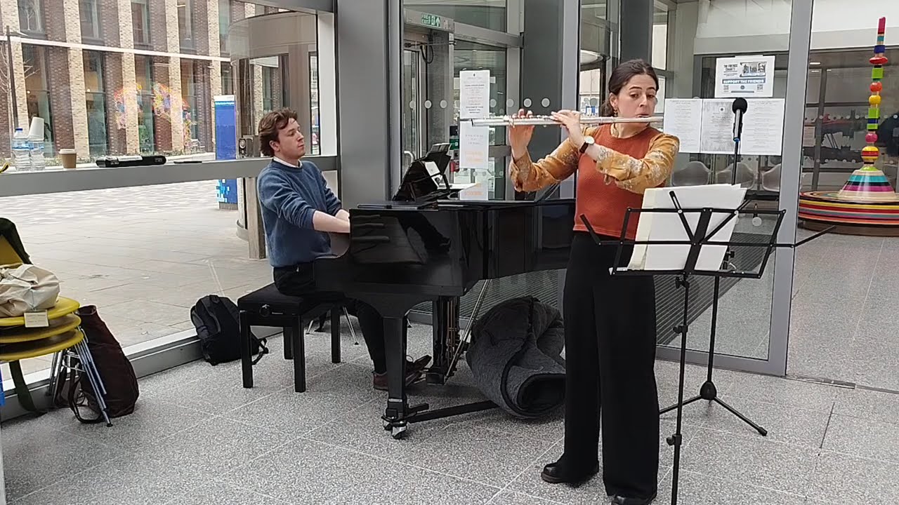 Music @ The Royal London Hospital - Melodies from Flute/Piano Duo Serenna MacLellan & Joshua McDade 