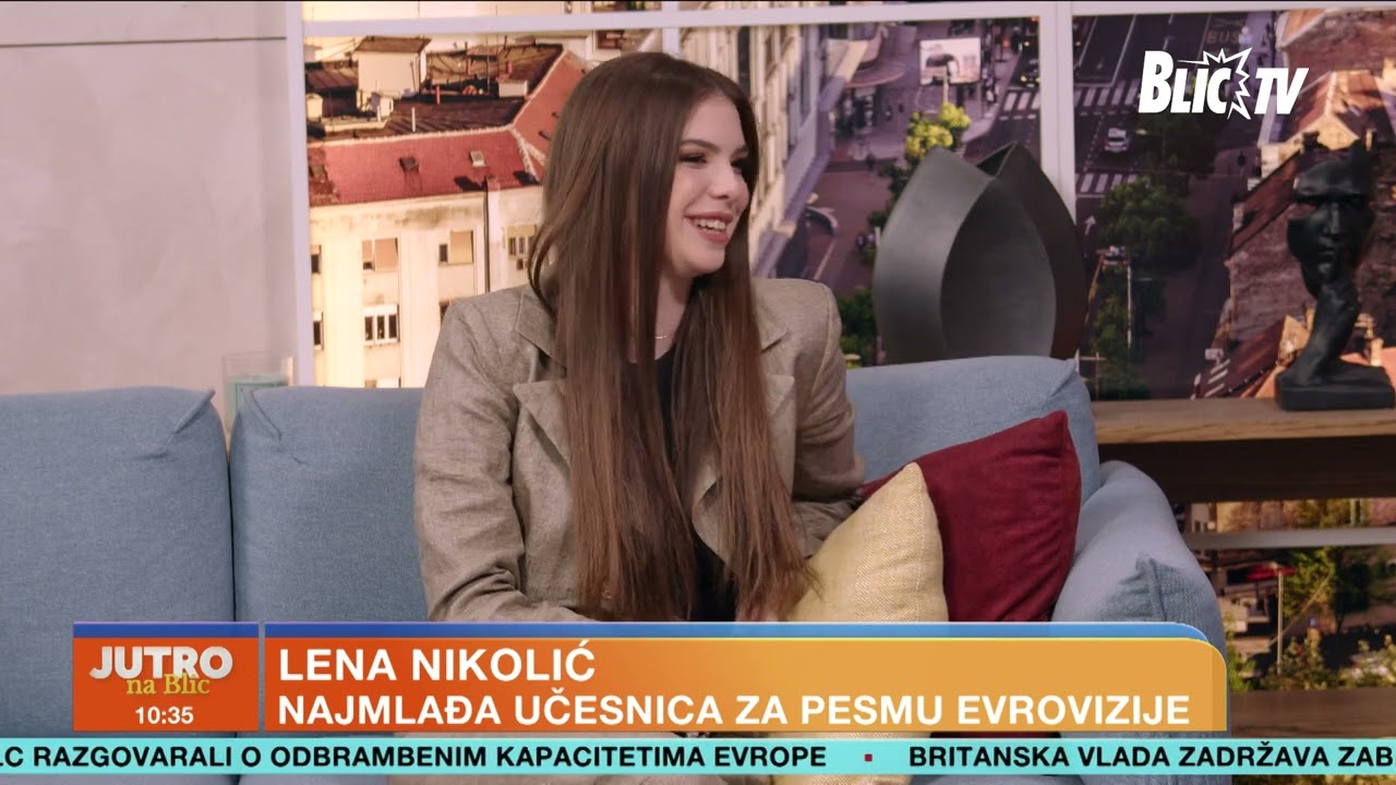 Upoznajte LENSI, ona je NAJMLAĐA takmičarka na PESMI ZA EVROVIZIJU | JUTRO NA BLIC