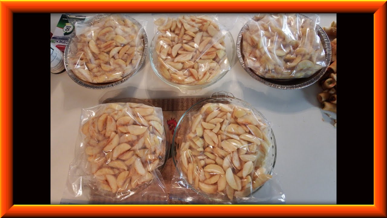 Freezing Apples For Pies