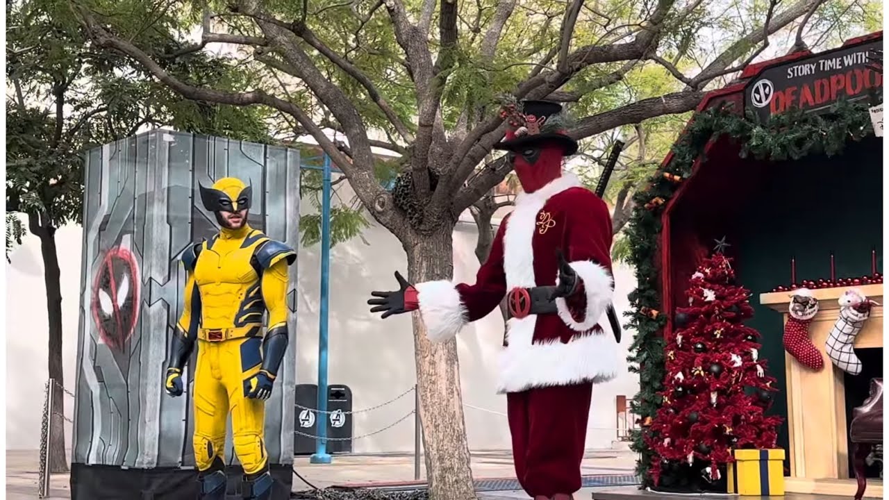 The Story time with  Deadpool Holiday Special | Disneyland | 2024 Limited Run