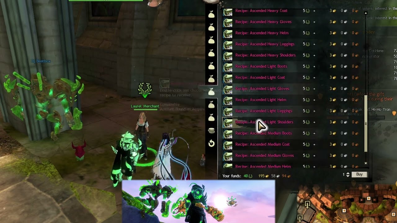 GW2│Where to buy Ascended 
