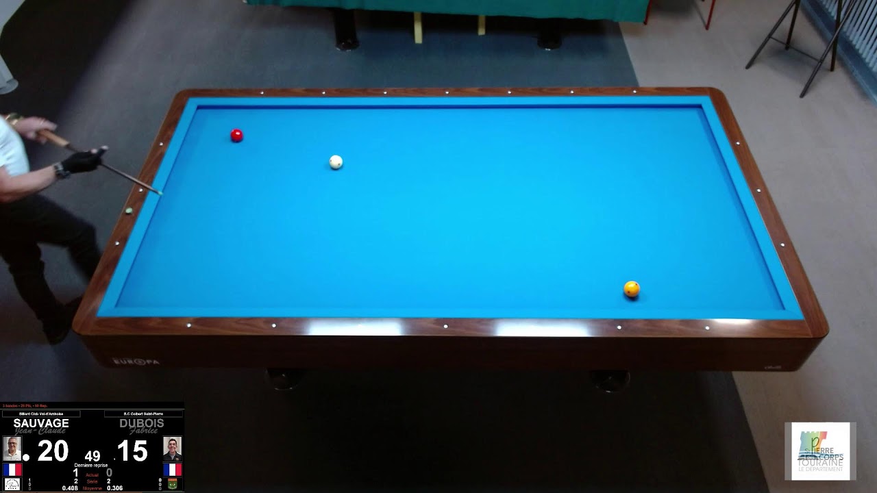 Challenge Flabeau(3 bandes)- Dubois F./Sauvage JC