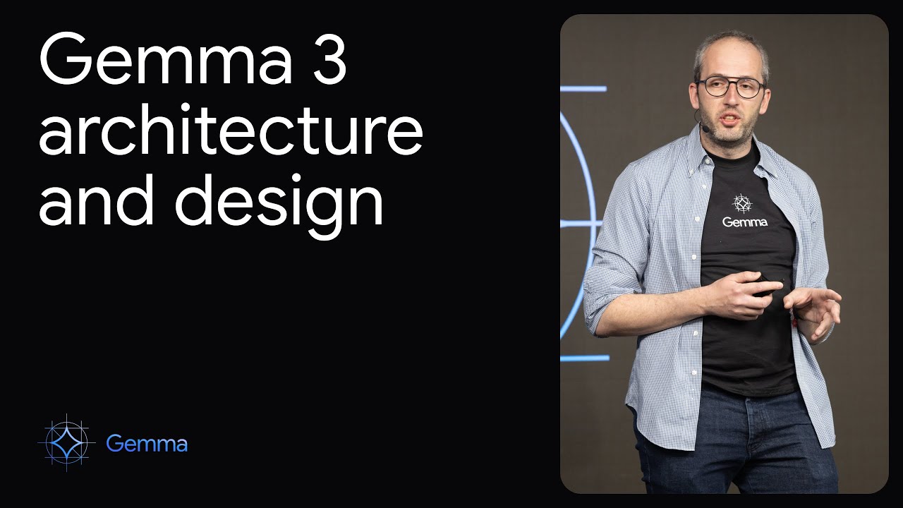 Gemma 3 architecture and design