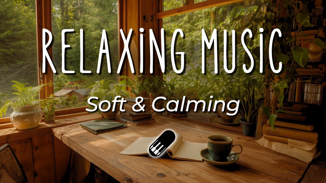 Relaxing Music - Background, Focus, Calming (soft, peaceful, gentle, piano music, no mid roll ads)