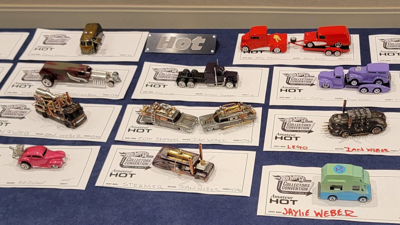 ALL The Custom Hot Wheels From The LA Convention 2022