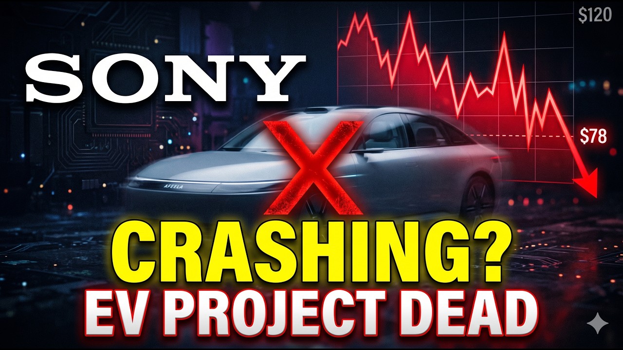 Sony Stock CRASHING? Q4 Earnings & EV Losses Explained!