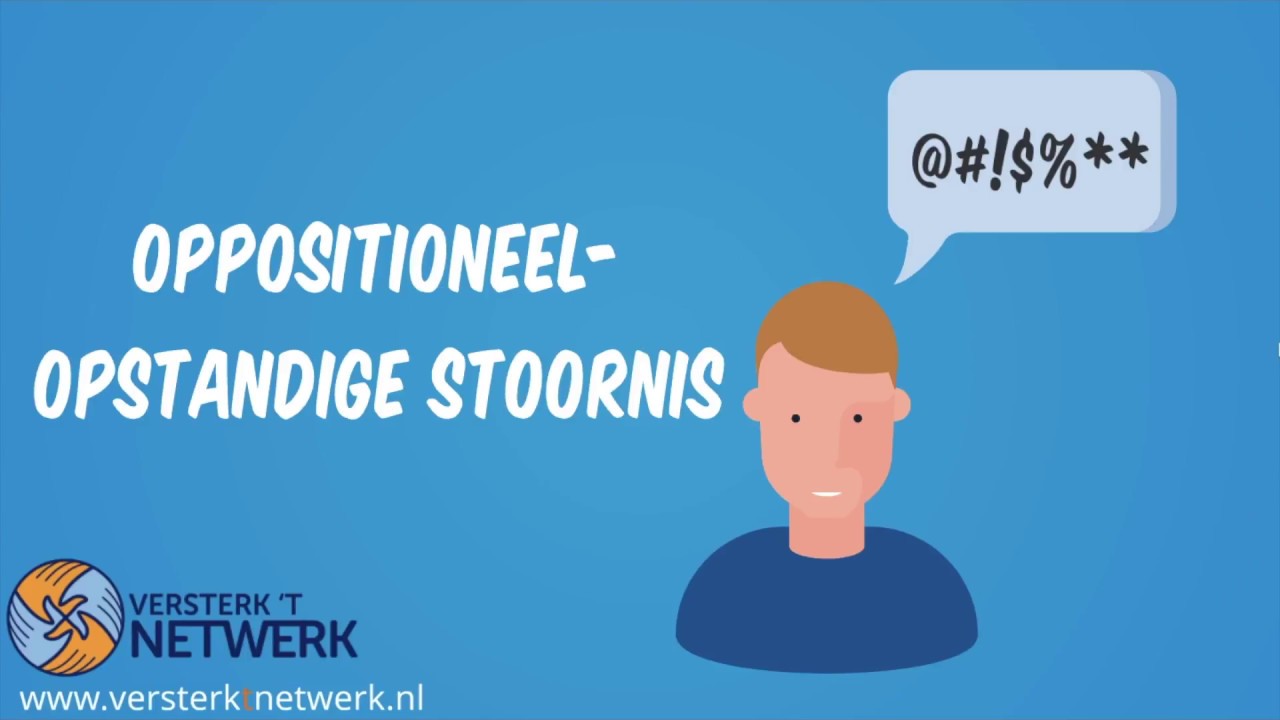 Oppositioneel opstandige stoornis - Kennisclip