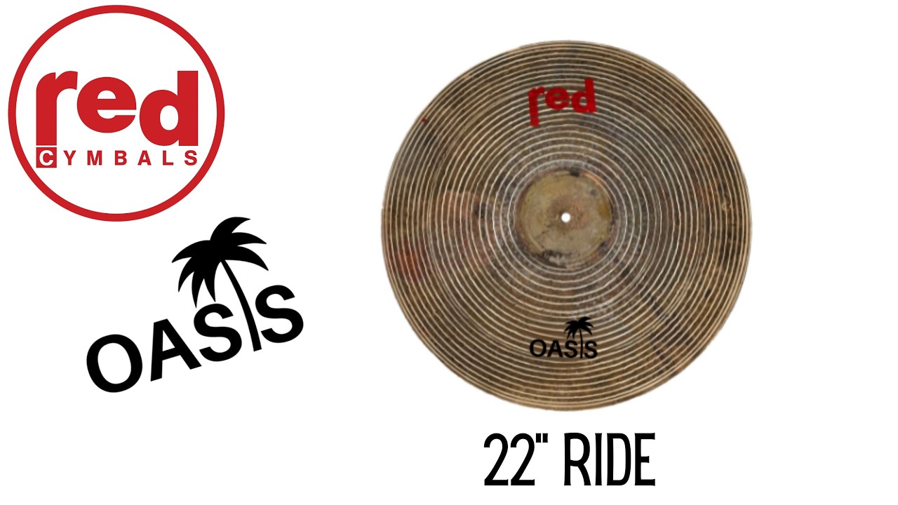 Red Cymbals Oasis Series 22