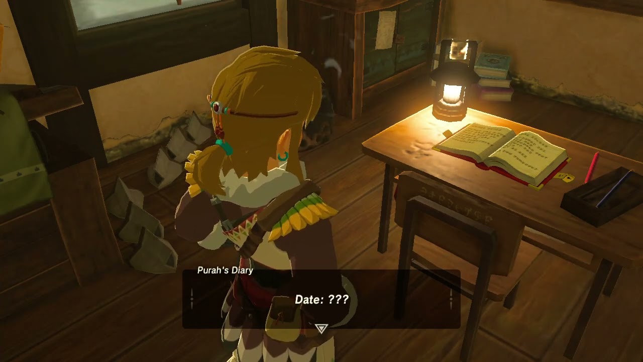 Zelda BOTW: Purah Journel log V