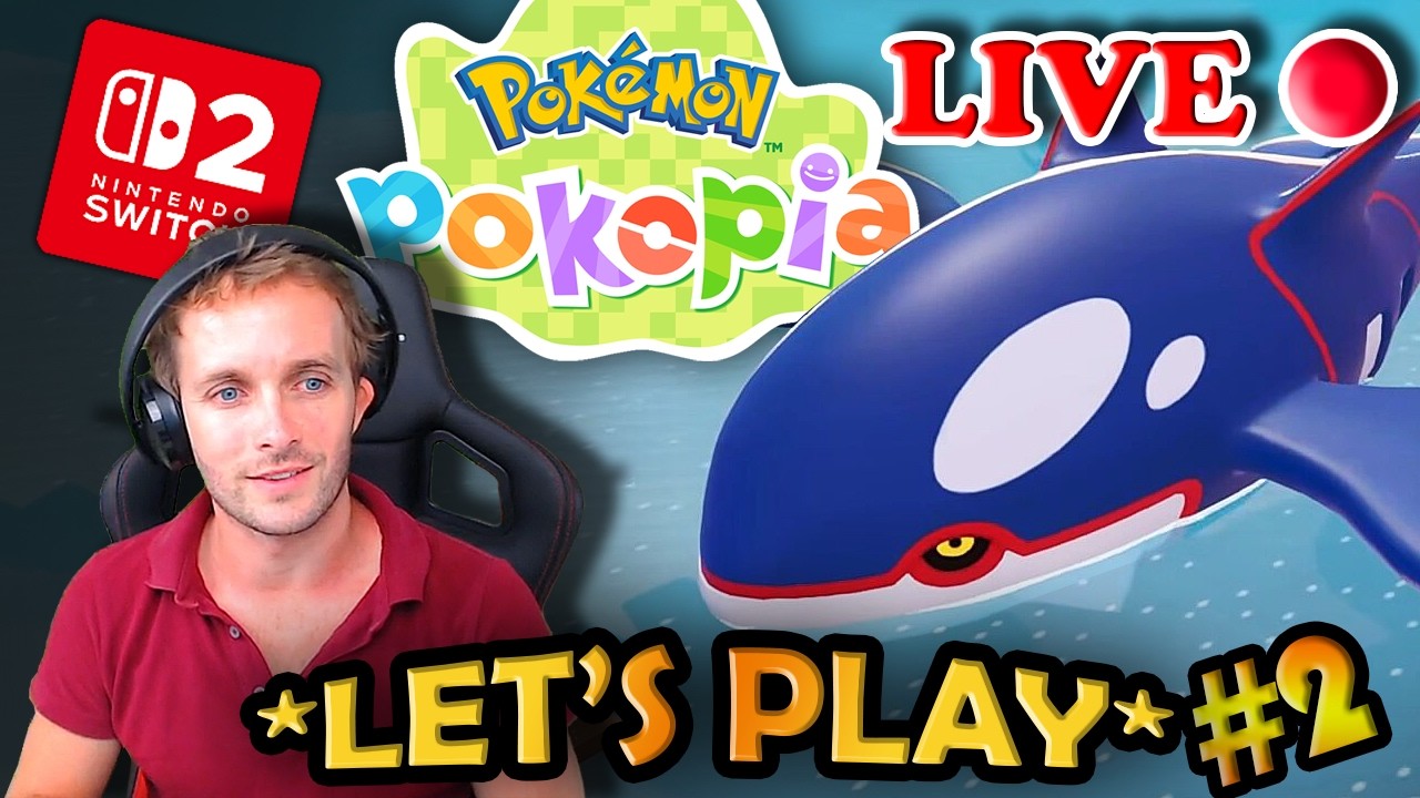 🔴 LET’S PLAY POKOPIA #2 ! 😱 RENCONTRE INCROYABLE : KYOGRE 🌊 On Continue l’Aventure ! ✨