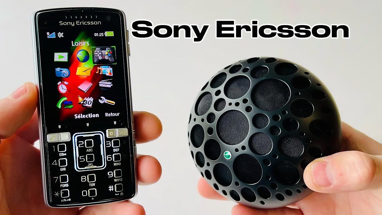 Sony Ericsson K850i + Asteroid Speaker 