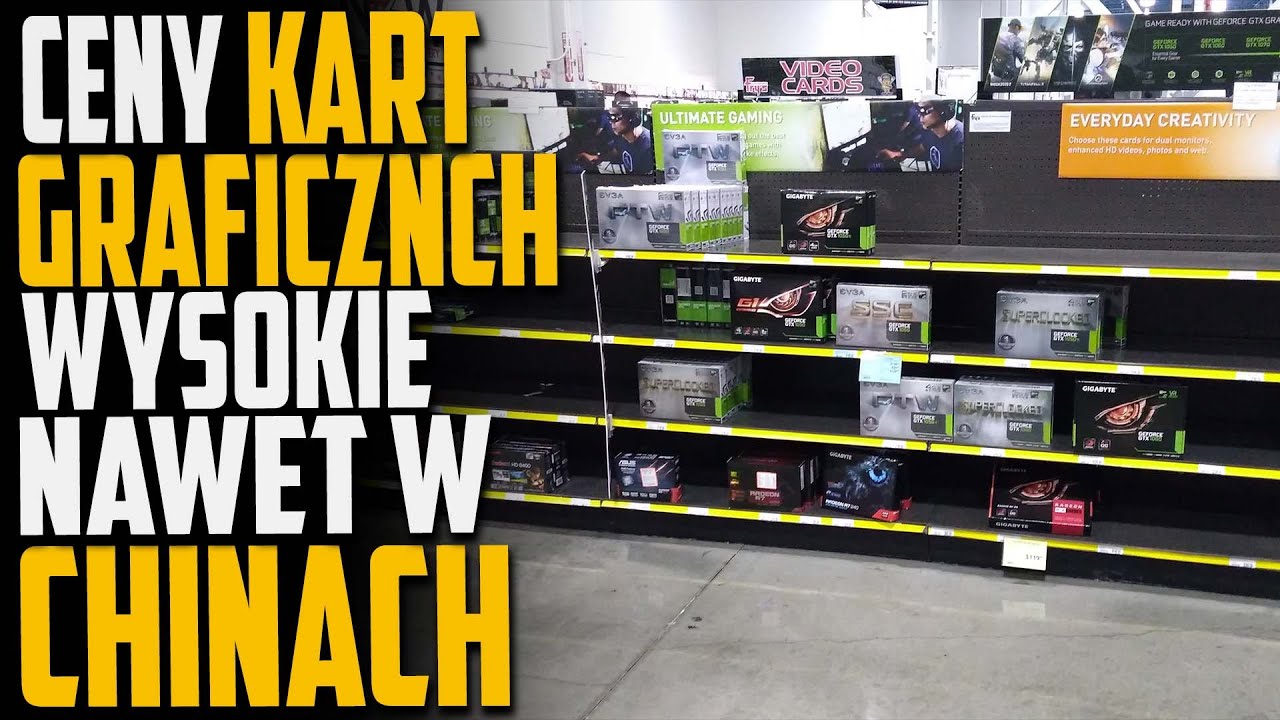 Ceny kart graficznych rosną już nawet w Chinach - #TechNIUS 288