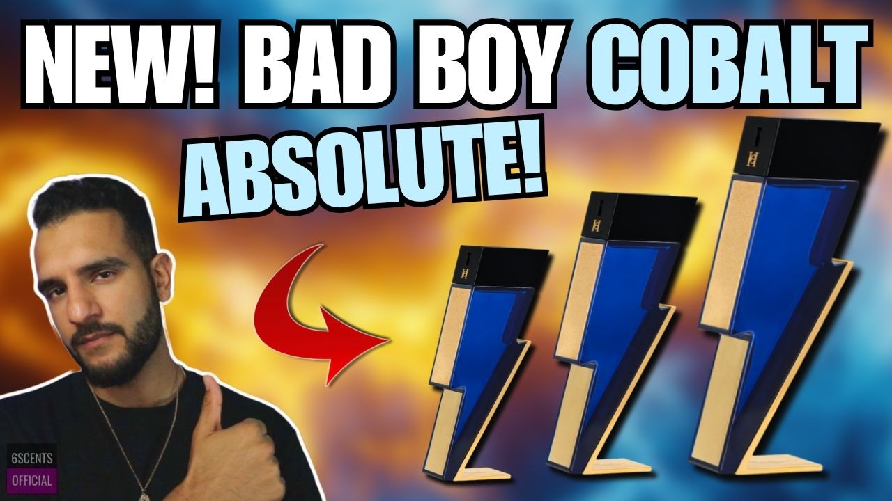 NEW! Carolina Herrera Bad Boy COBALT ABSOLUTE Fragrance Review! Is It Worth It?