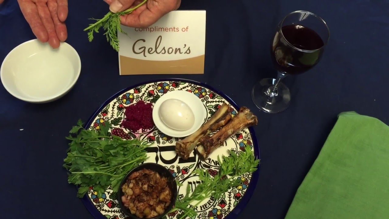 The Meaning Behind a Passover Seder Plate | Gelson's Markets