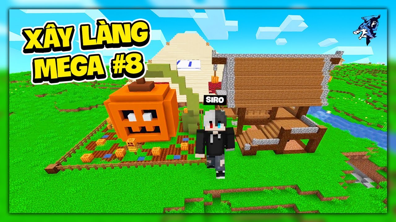 Siro Xây Làng Mega #8 ! Những Thương Nhân Số Khổ Tái Hiện Căn Cứ Bị Nổ Trong Mega