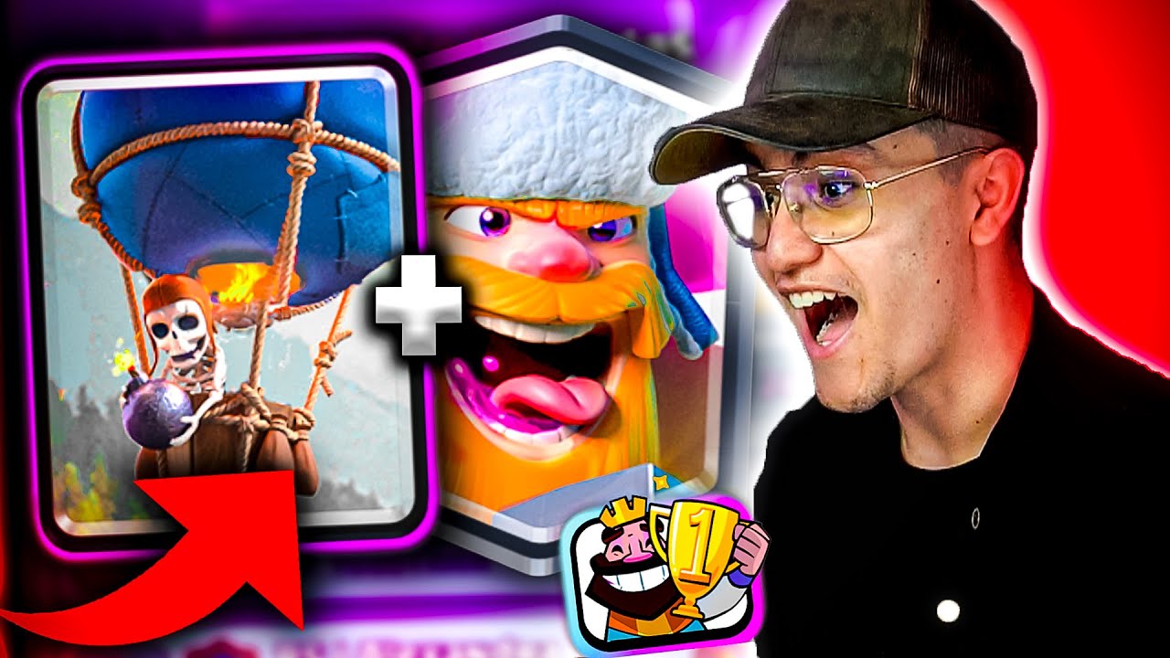 ¡GLOBO + LEÑADOR + HIELO en CLASH ROYALE...‼️(Volvió el Mejor Mazo)