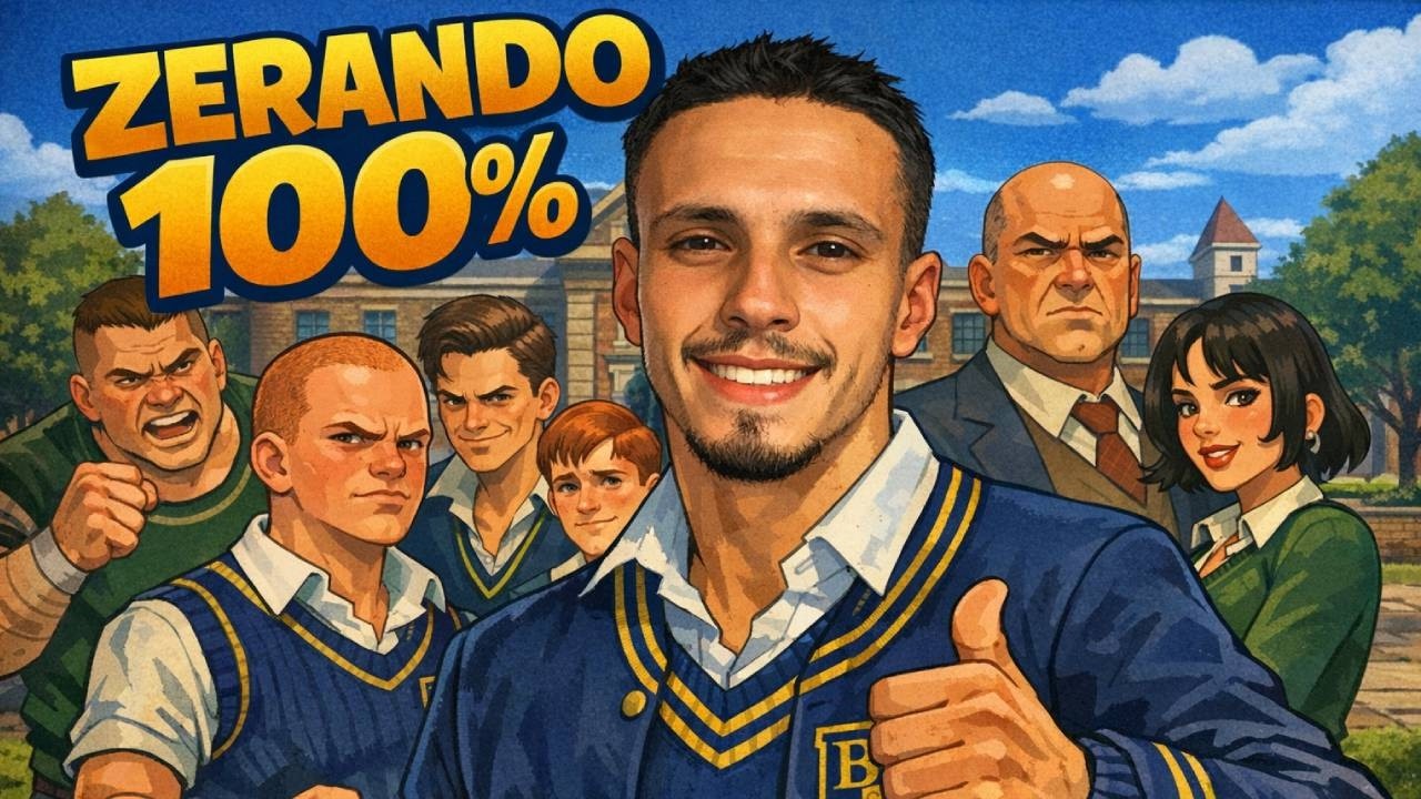 🔴 JOGANDO BULLY SCHOLARSHIP * FAZENDO 100%🟢