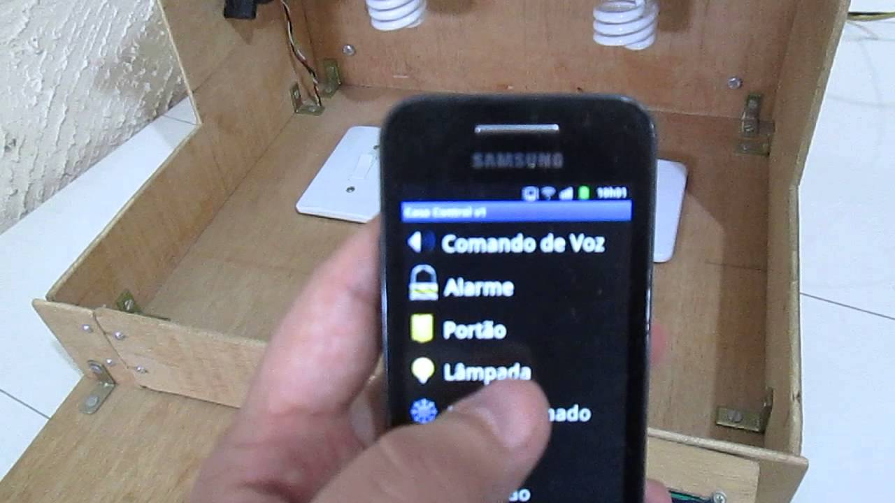 Projeto de Automação Residencial com Arduino e Android - TCC 2012