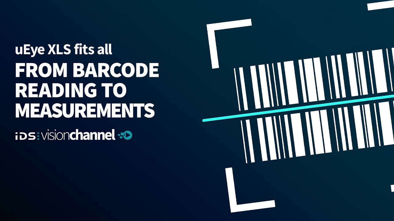 From barcode reading to measurement with uEye XLS cameras