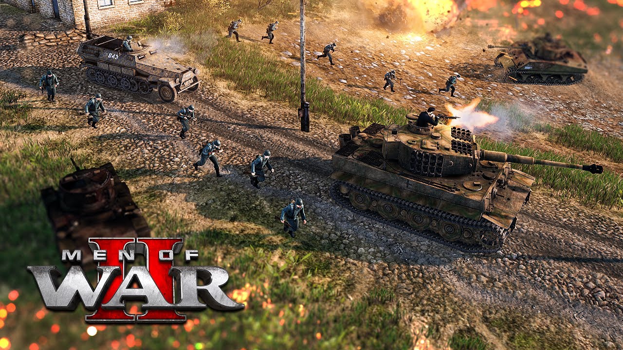 Игровой процесс Men of War 2 Germany &mdash; многопользовательская битва Men of War II