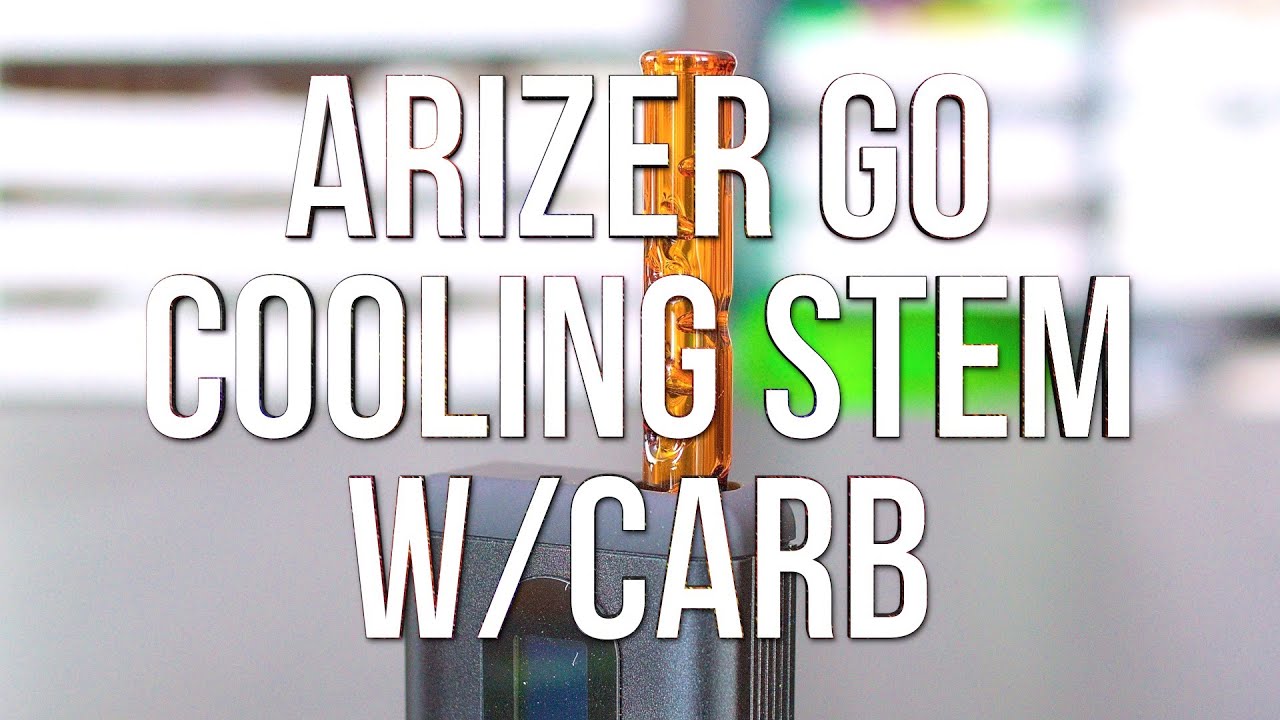 Arizer Go (ArGo) Cooling Stem w/Carb - Product Demo | GWNVC's Vaporizer Reviews