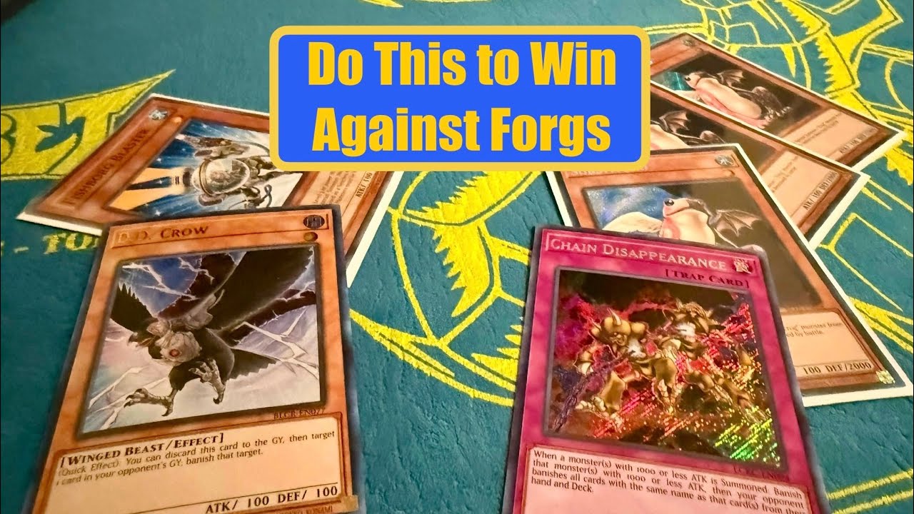 Tips and Side Deck Cards to Beat Forgs / Combo Frogs! Yugioh Edison Format!