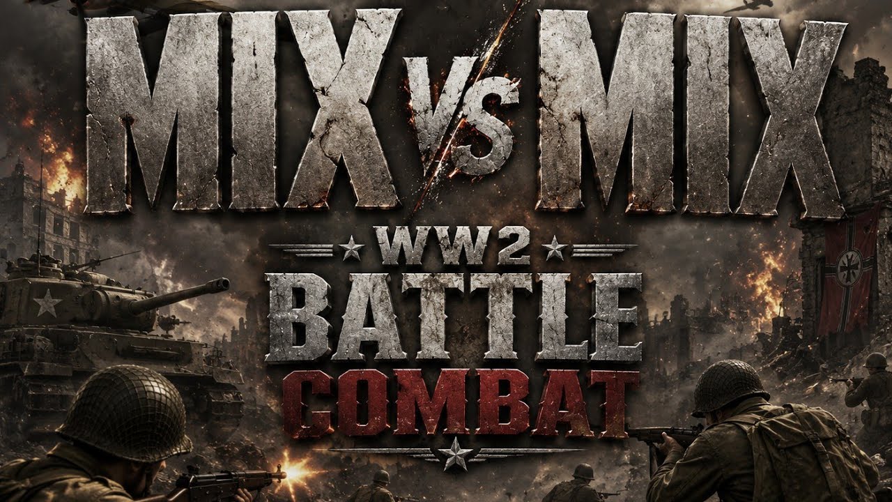 ww2 Battle Combat 🔱 mix 🆚 mix 🔱