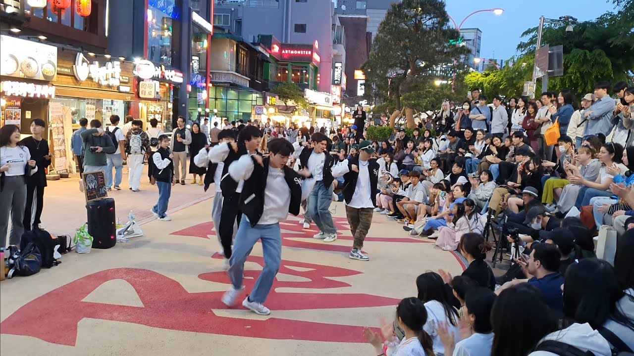 [STREET ARTIST] SWD. INTERACTIVE HONGDAE BUSKING. 240427.